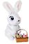 Zoomer Hungry Bunnies -pupu, Chewy White