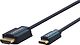 Clicktronic USB-C - HDMI 2.0 -kaapeli, 2 m, musta