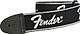 Fender 2" Running Logo hihna, musta