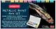 Derwent Metallic Watercolor Paint 12 Pan Palette -akvarellilajitelma