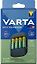 Varta Eco Charger -latauslaite ja 4 kpl AA 2100 mAh akkuparistoja