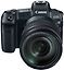 Canon EOS R -mikrojärjestelmäkamera + 24-105mm F4L -objektiivi + EF - EOS R -adapteri