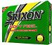 Srixon Soft Feel -golfpallo, keltainen, 12 kpl