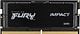 Kingston FURY Impact DDR5 4800 MHz SO-DIMM 16 Gt -muistimoduli