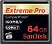 SanDisk 64 GB Extreme Pro Compact Flash (CF) muistikortti